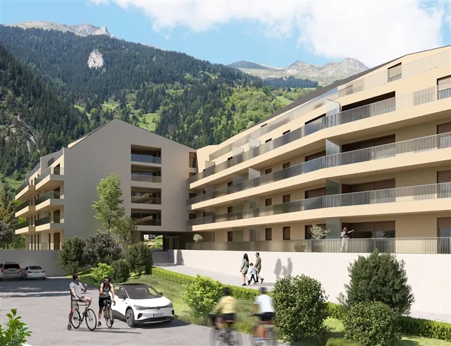 Neuentwicklung Domaine de Vouvry – Neue 3,5-Zimmer-Wohnung Grundstück A15 zum Verkauf