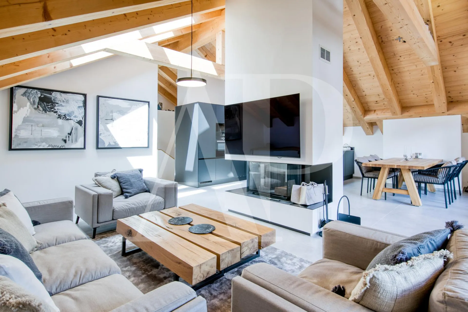 Penthouse d'exception à louer pour la saison d'hiver - Le Montagnier