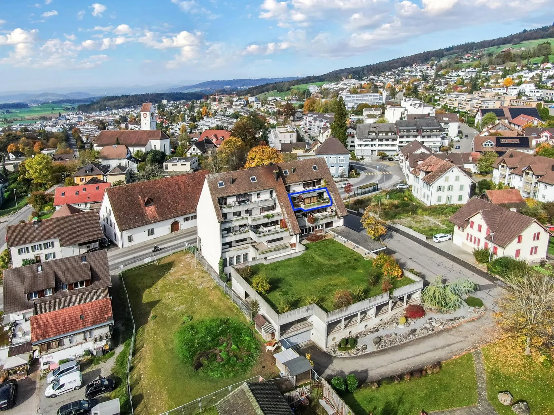 Charmante 3.5-Zimmer-Wohnung mit Terrasse in Oberrohrdorf