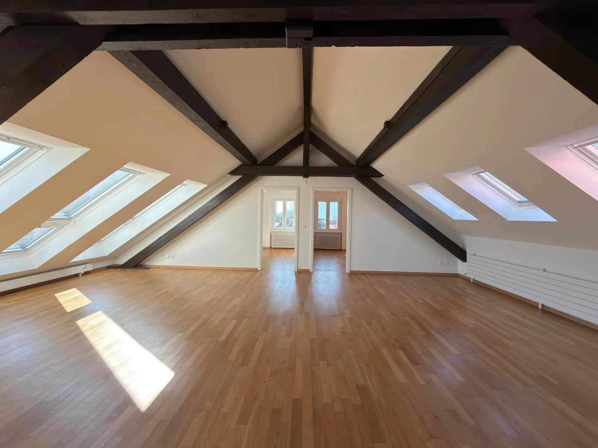 Appartement de 3 pièces dans les combles
