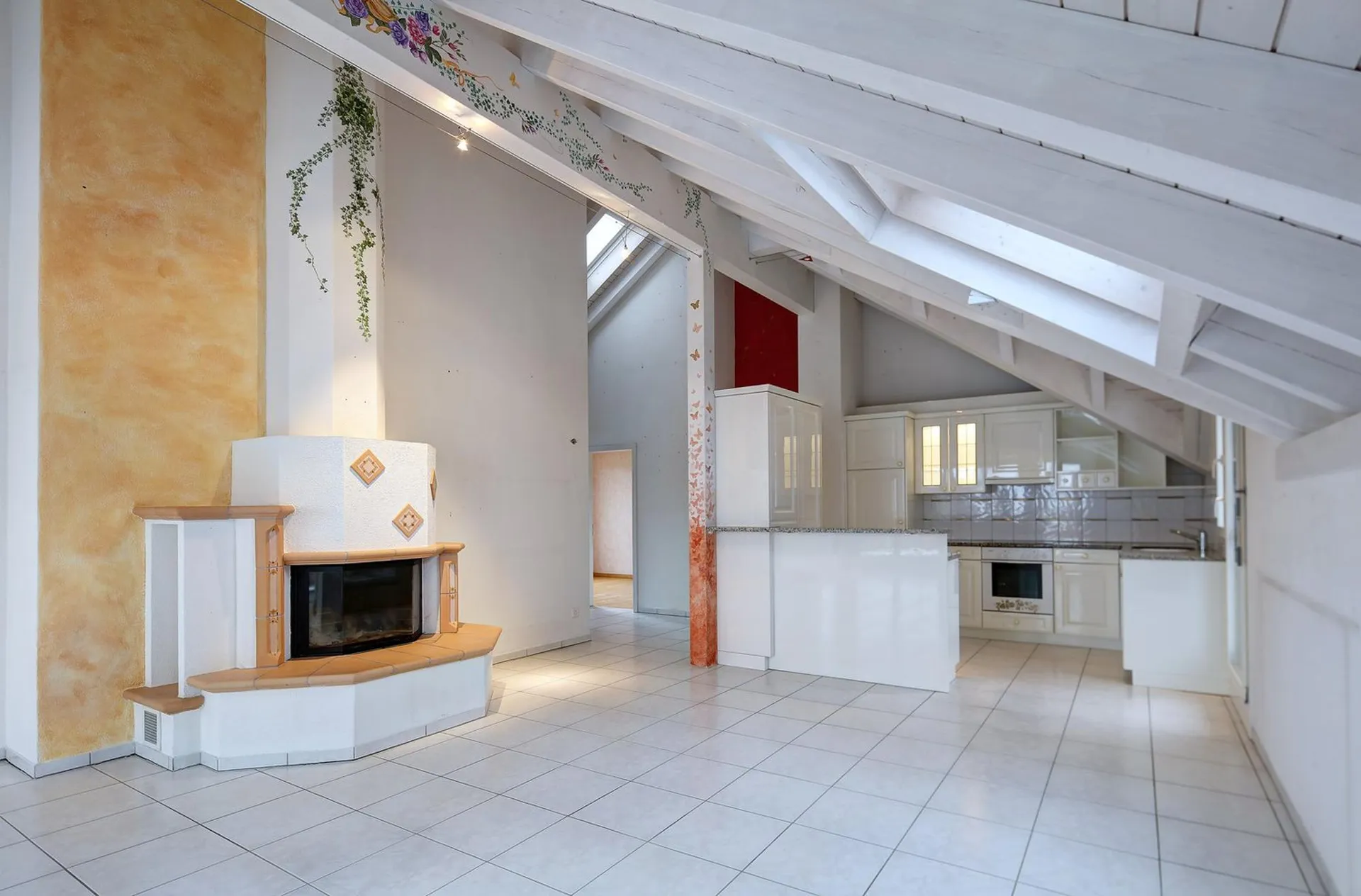 RESERVED // 3.5 room attic apartment with view and sense of space // RESERVED