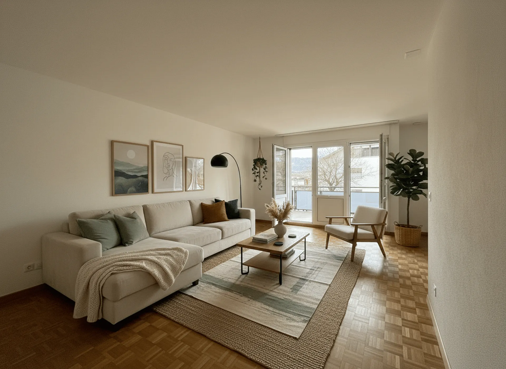 Charmante Familienwohnung mit Cheminée