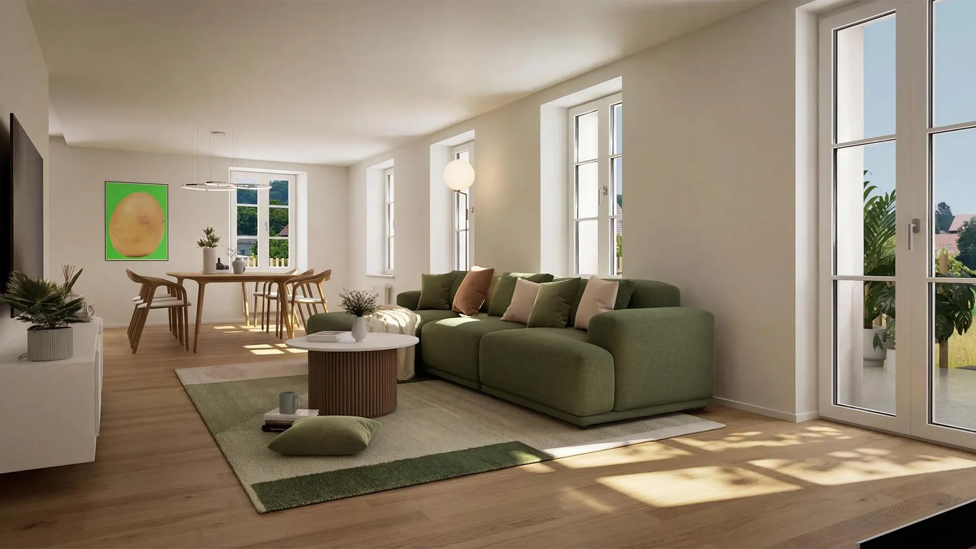 6.5-room single-family house in a farmhouse with a large garden in Lüterswil (Bucheggberg)