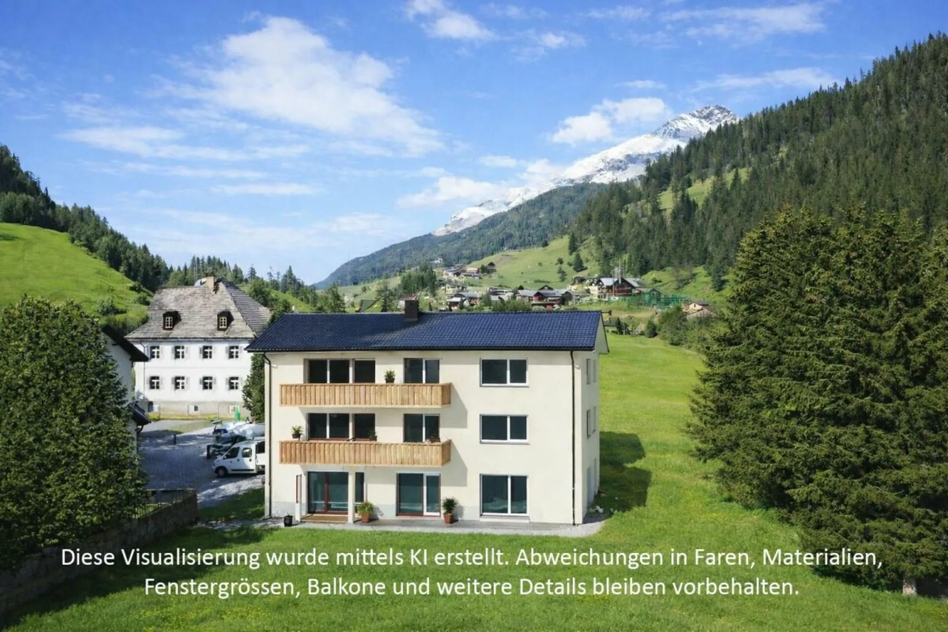 Sanierte 4½ Zi.-Ferienwohnungen mit Balkon