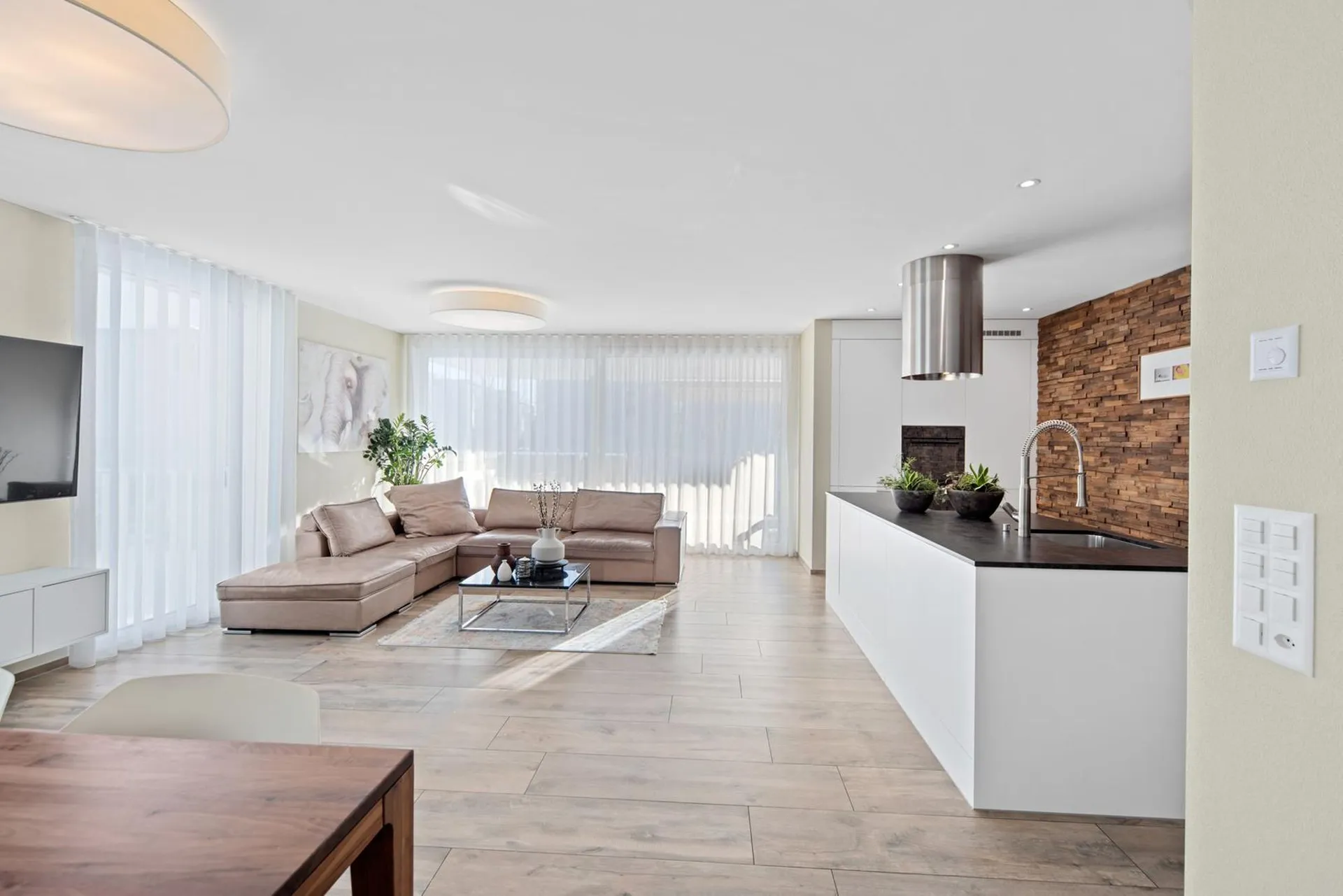5.5-Zimmerwohnung mit 2 Terrassen