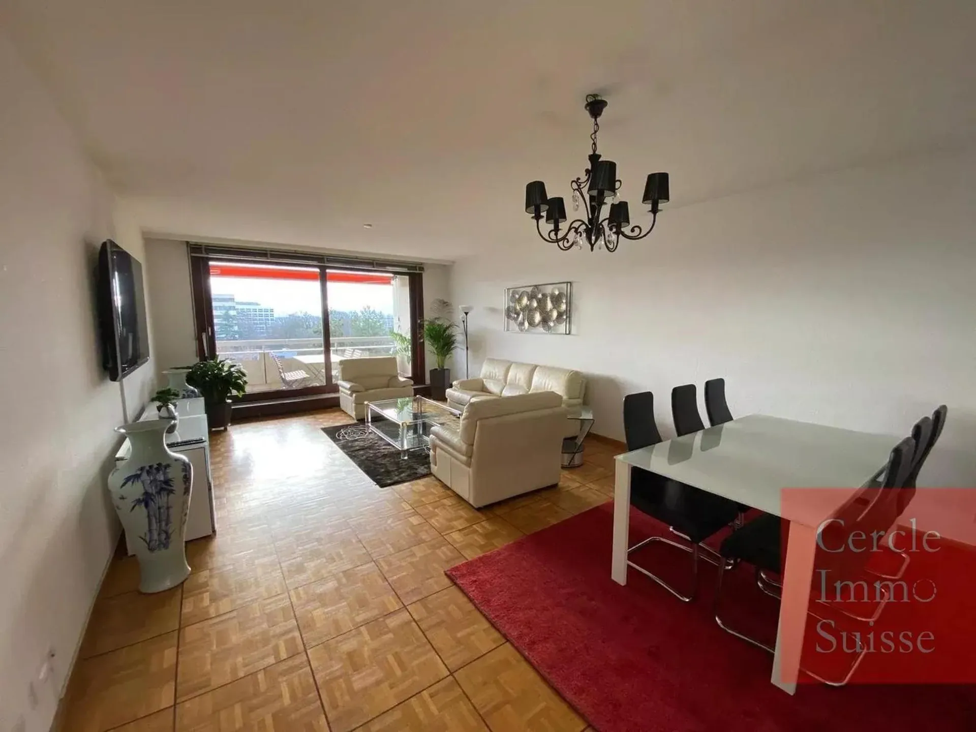 Genève Rive Droite – Appartement meublé 5.5 pièces, 165 m², 7ᵉ étage – Loyer CHF 5’800.–