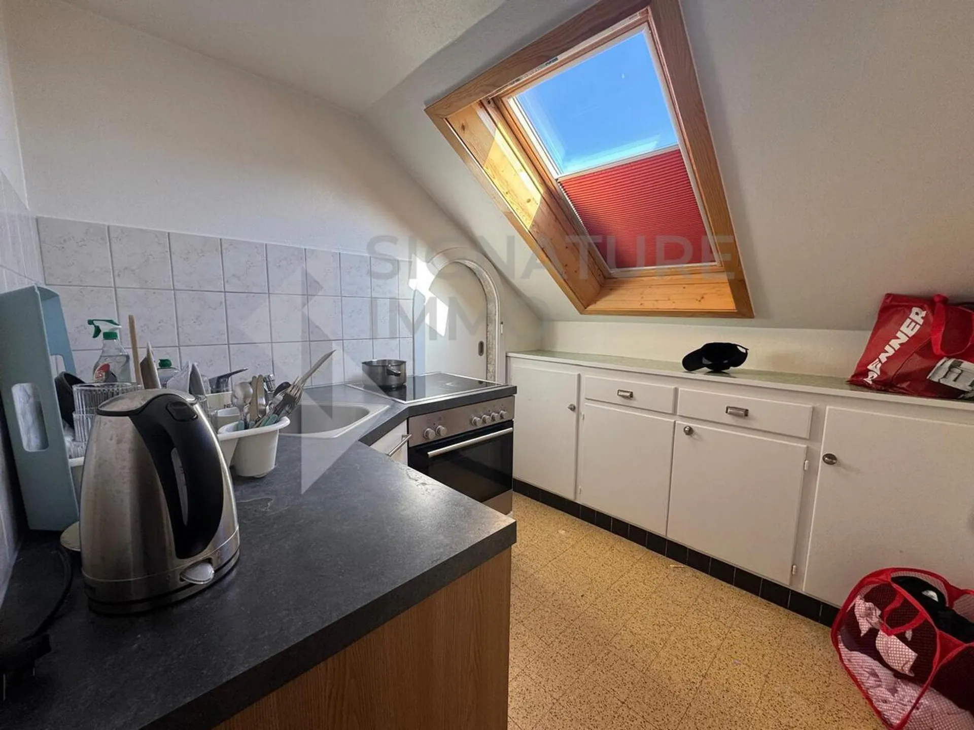 À vendre : Appartement dernier étage à rénover