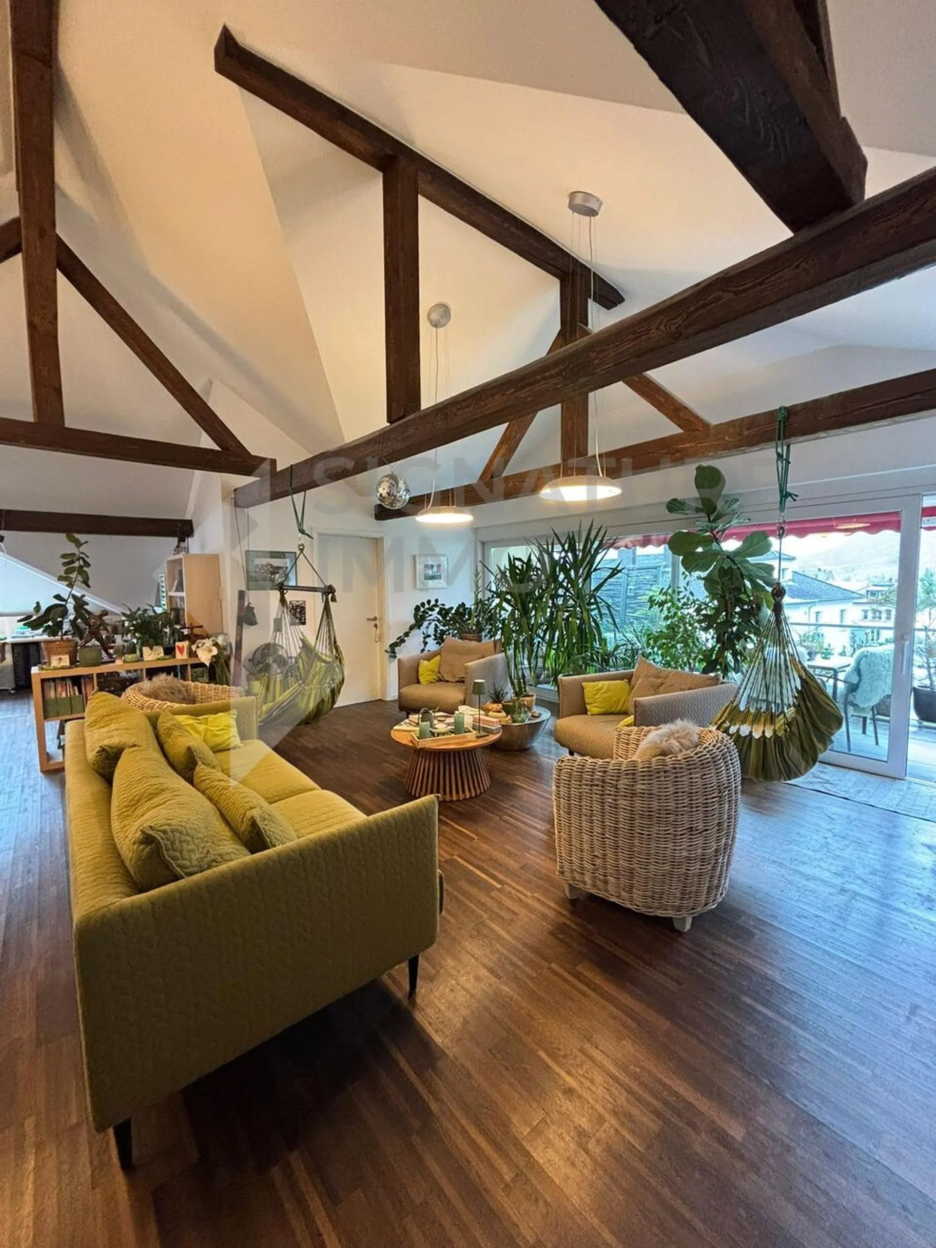 À vendre : Appartement 3,5 p. 127 m² à Bulle, lumineux et atypique