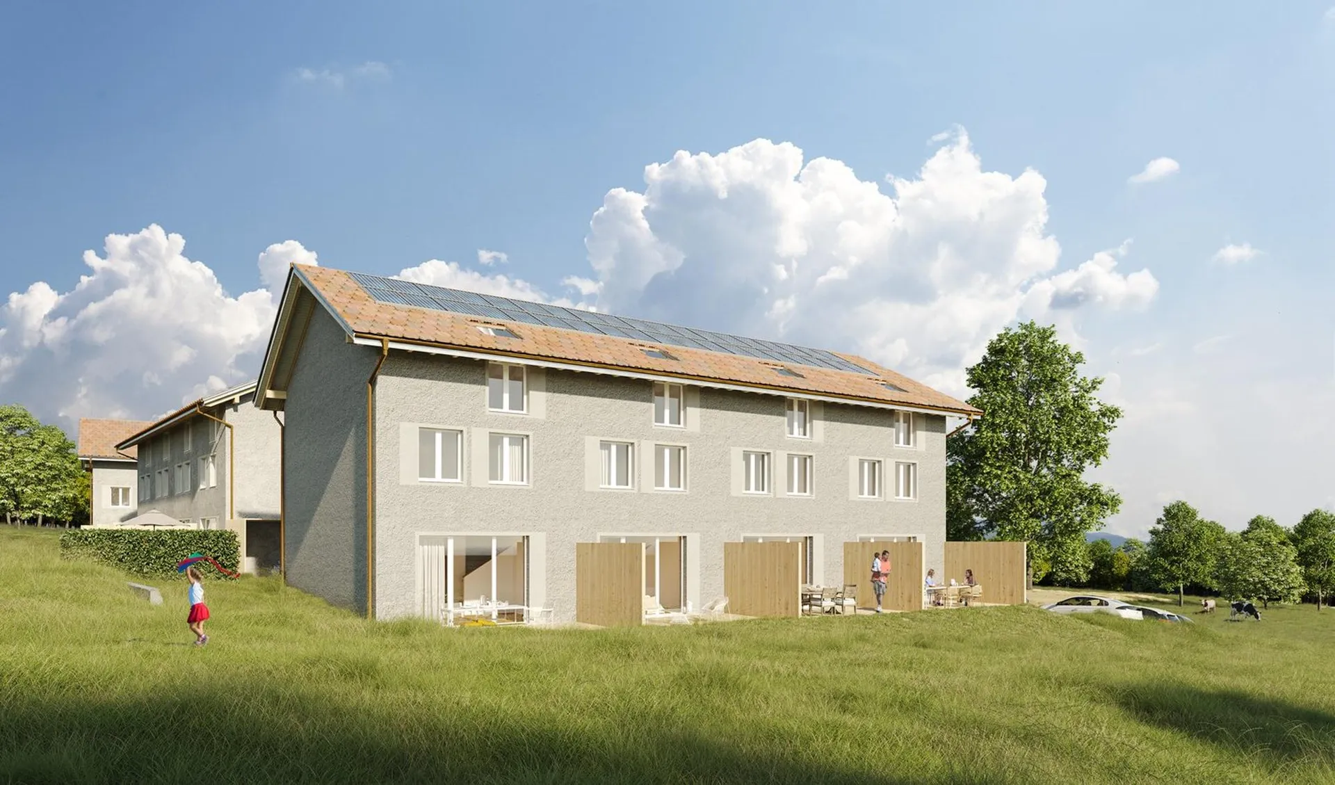 Haus 22c - Ihr Traumreihenhaus zwischen Stadt und Natur – Projekt «Nusshain» Kleinguschelmuth