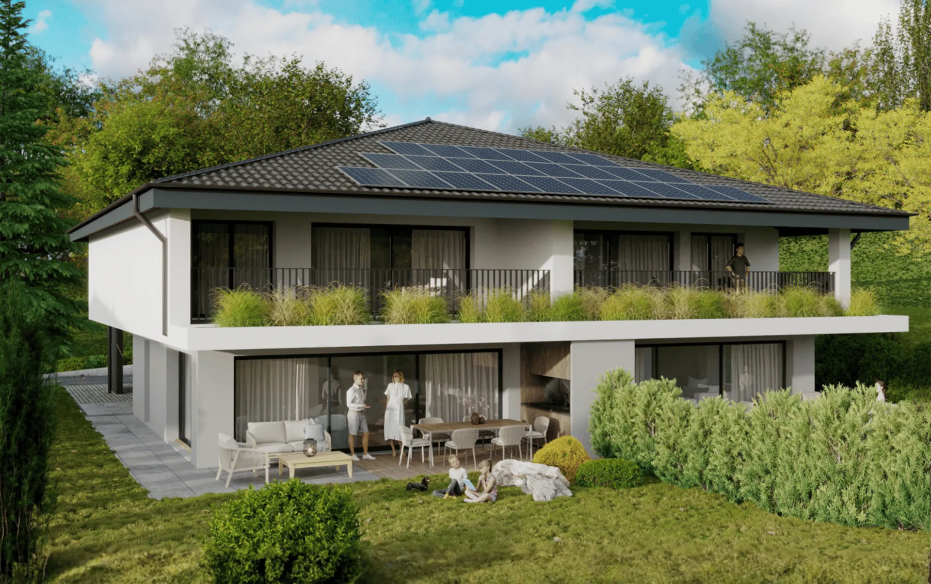Villa neuve au coeur de la Gruyère (Corbières)