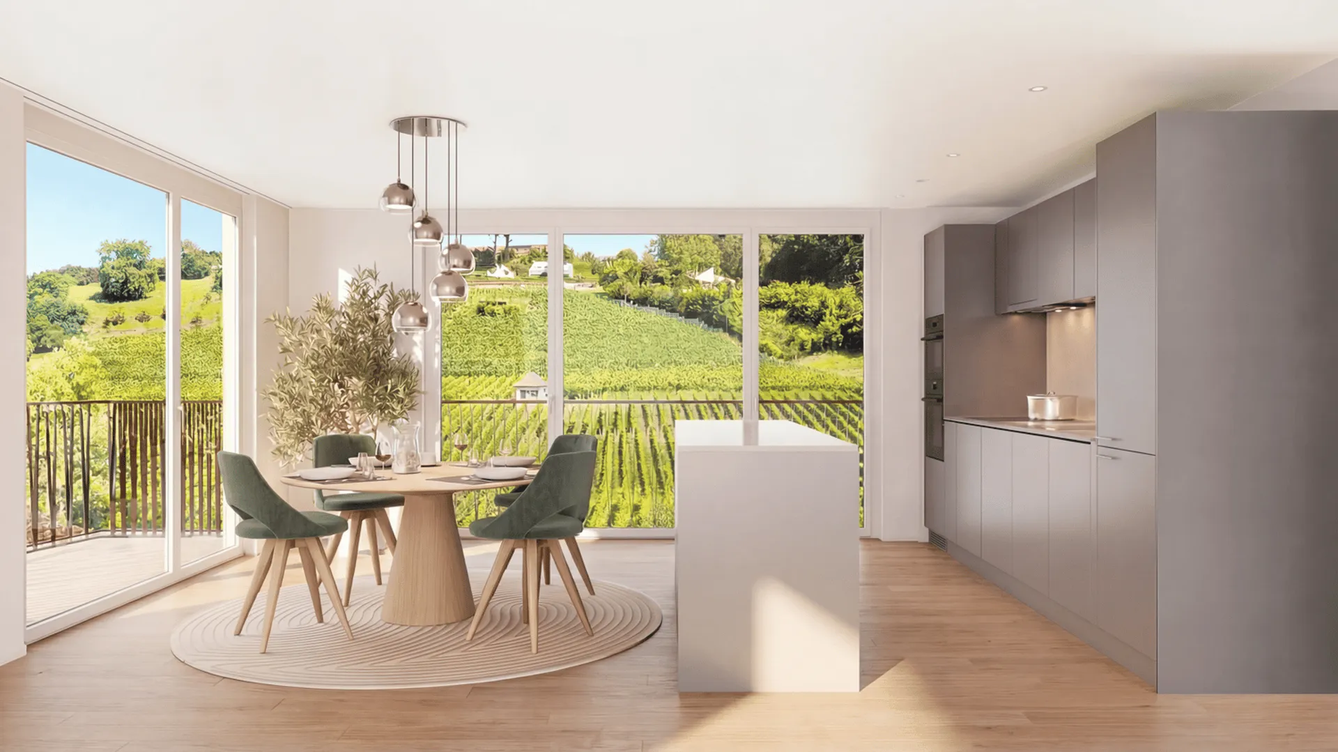 Appartamento attico esclusivo con vista sul lago – vivere su Rundiweg a Uetikon am See