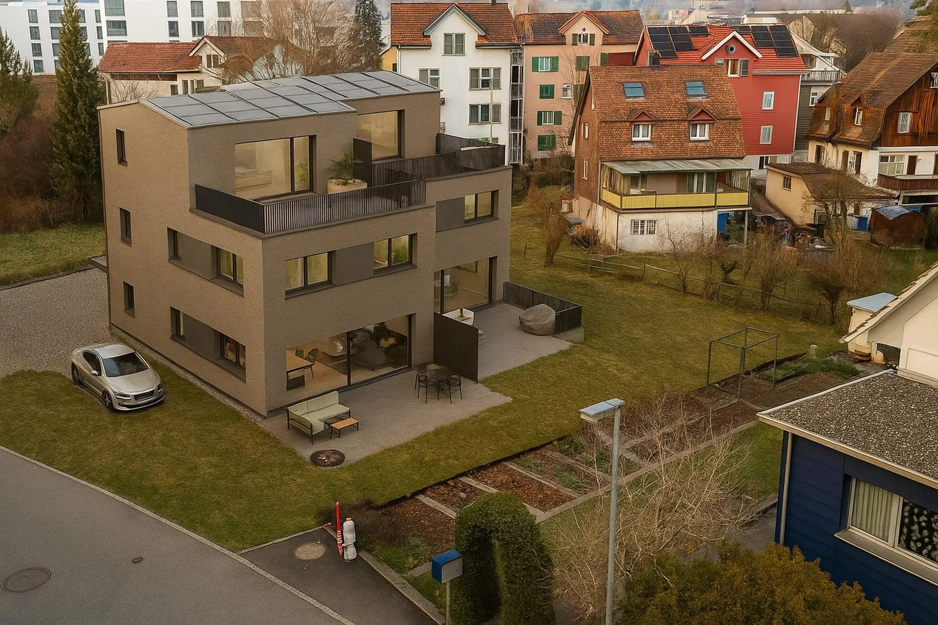 Neubau Haushälfte (Haus Bach) - Ihr neues Zuhause in ruhiger, zentraler Lage in Wald ZH