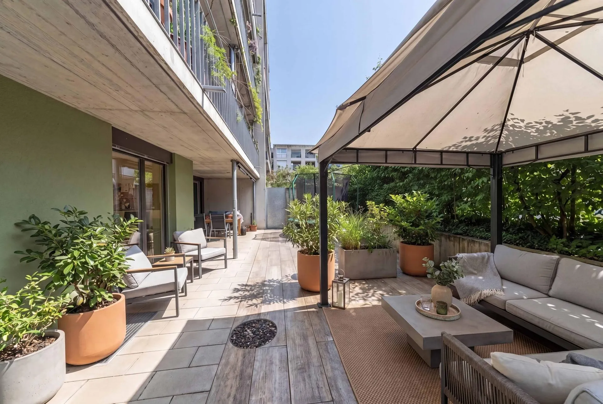 ASTUCIEUX APPARTEMENT EN TERRASSE DE 4.5 PIÈCES AU BEUNDENFELD