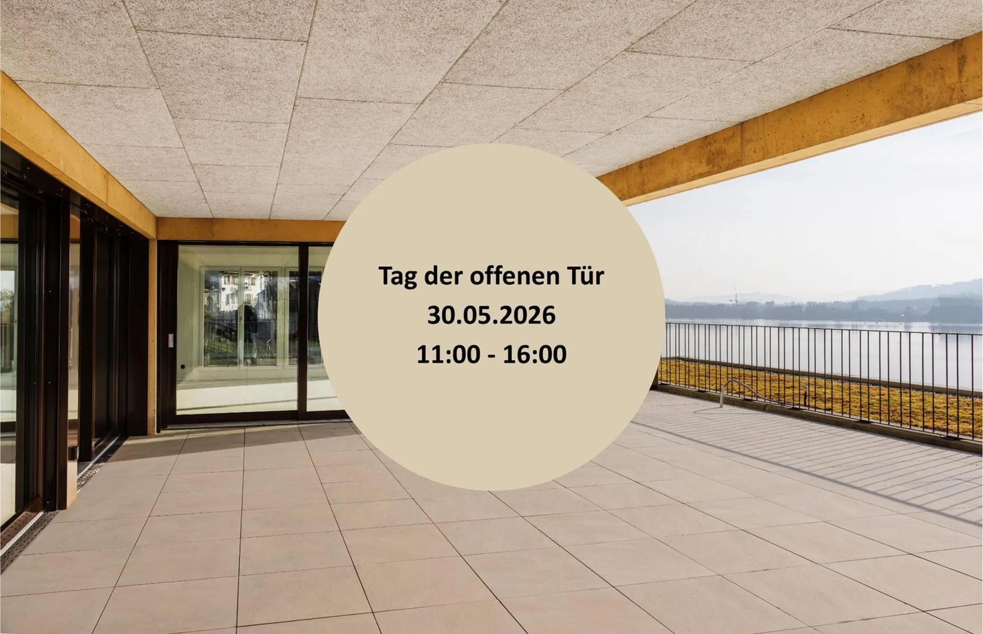 Terrassenhaus mit unverbaubarer Seesicht – alles auf einer Ebene