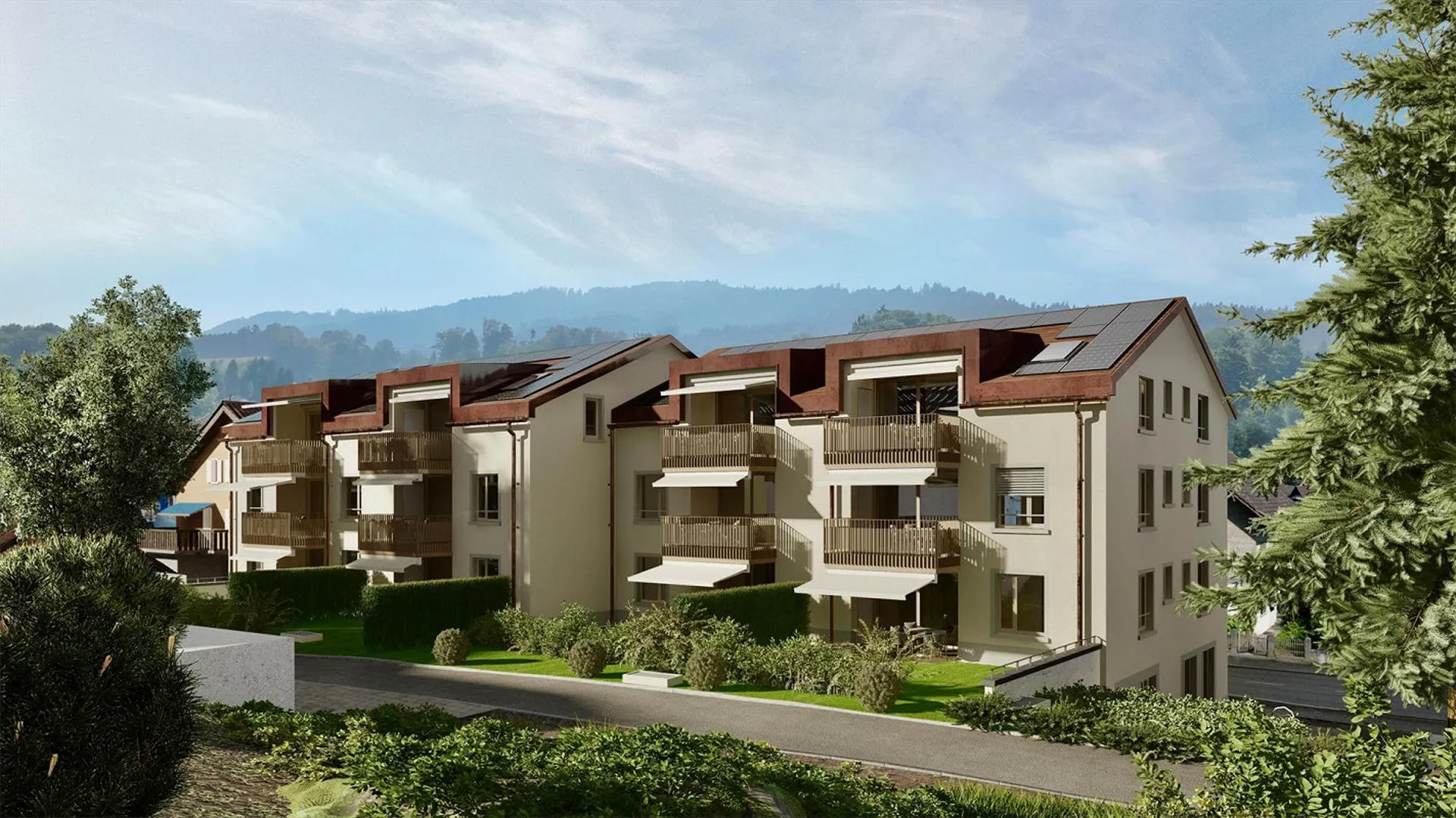 Appartement neuf de 4,5 pièces avec norme Minergie à Malters