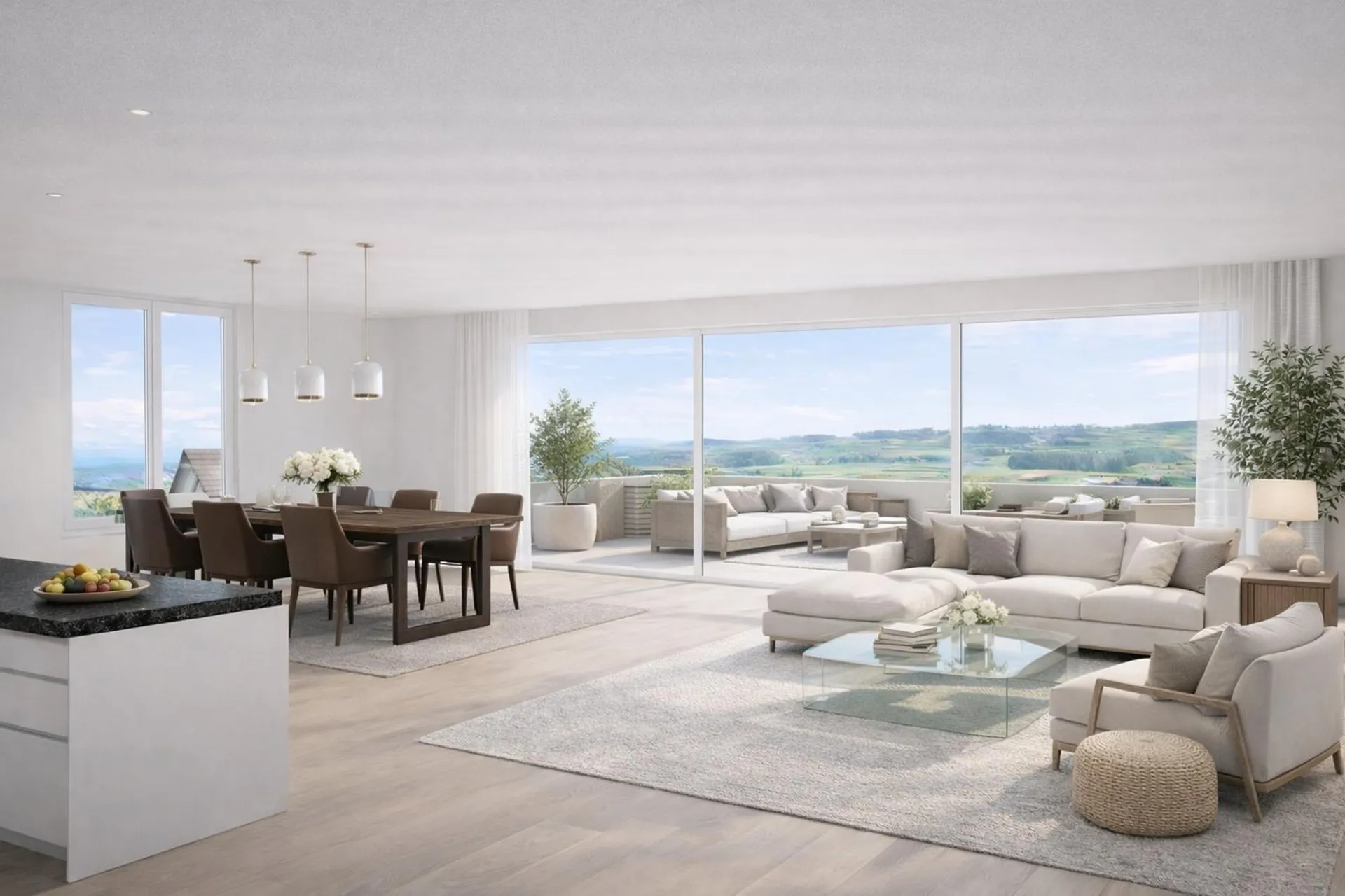 Newly Built Oasis with Far-Reaching Views