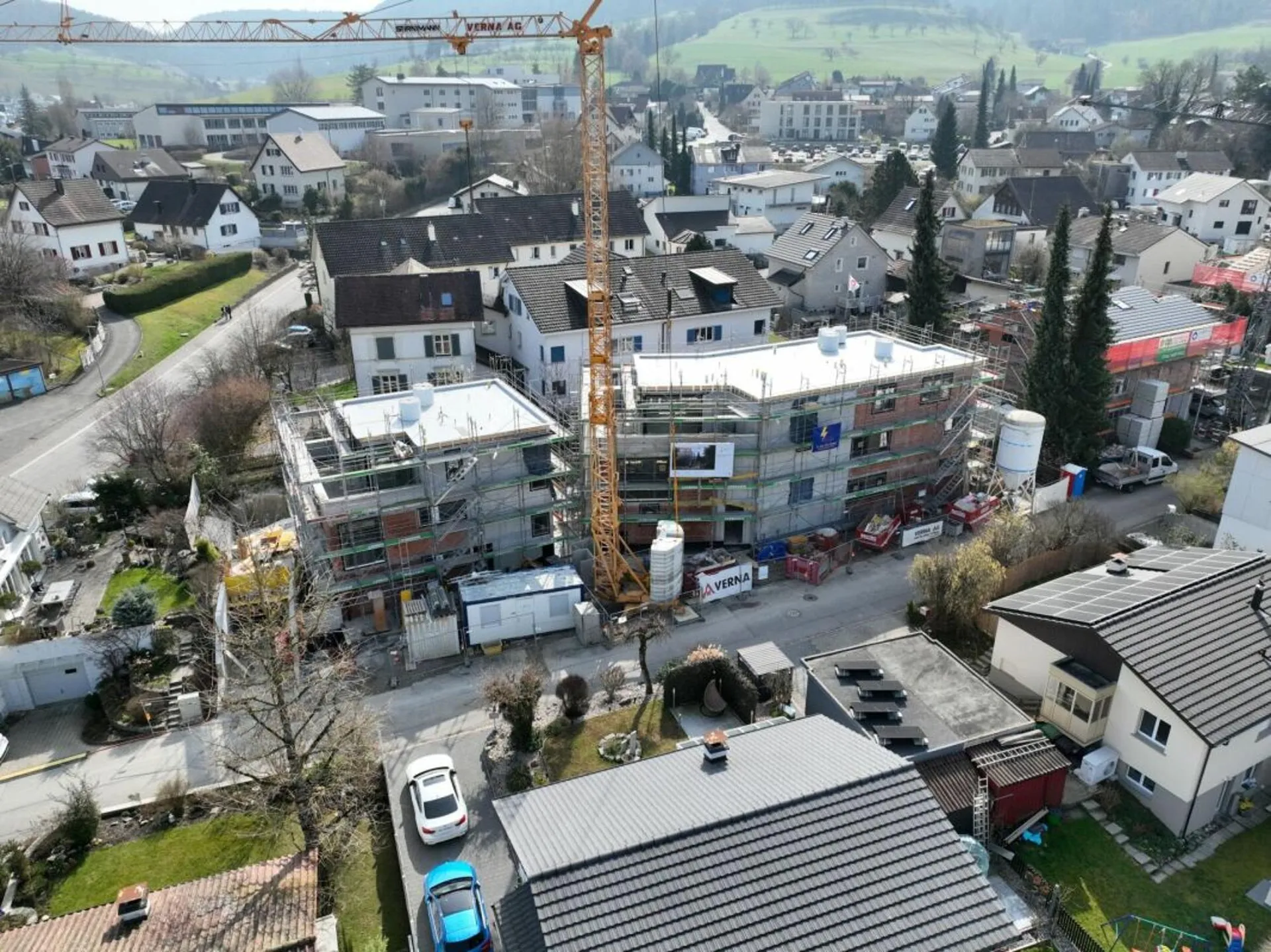 Neubauprojekt Birkenweg / Rohbau abgeschlossen