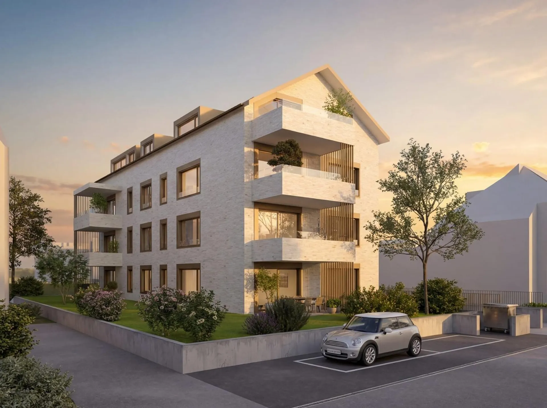 Wohnen Élégance: 4.5-Zimmer Dachgeschosswohnung in Allschwil
